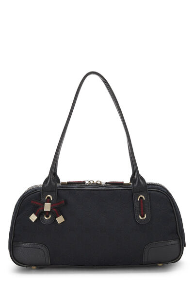 Black Original GG Canvas Princy Shoulder Bag