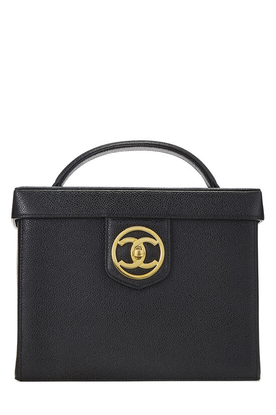 Black Caviar Circle 'CC' Vanity Large, , large image number 0
