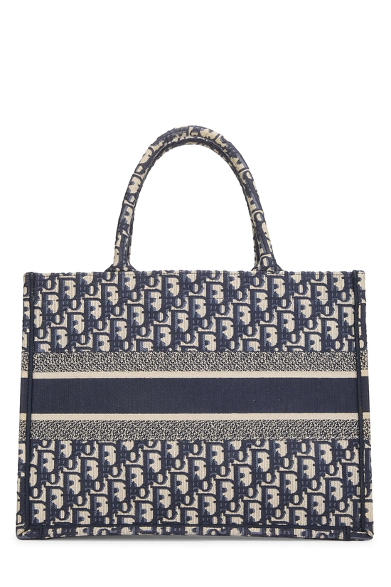 Navy Diorissimo Canvas Book Tote Medium, , large image number 3