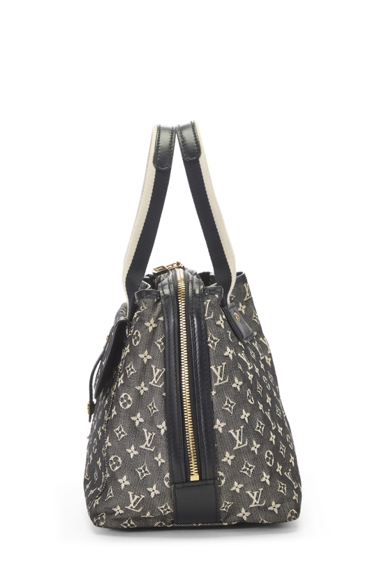 Navy Monogram Mini Lin Sac Mary Kate, , large image number 2