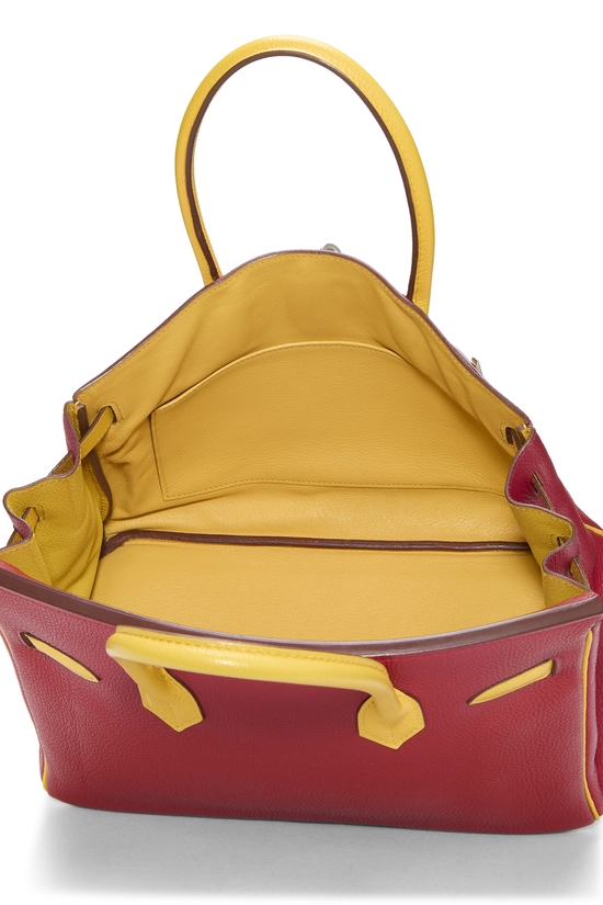 Rouge Grenat & Soleil Togo Horseshoe Birkin 30, , large image number 6