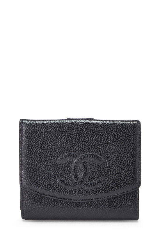 Black Caviar Timeless 'CC' Compact Wallet, , large image number 0