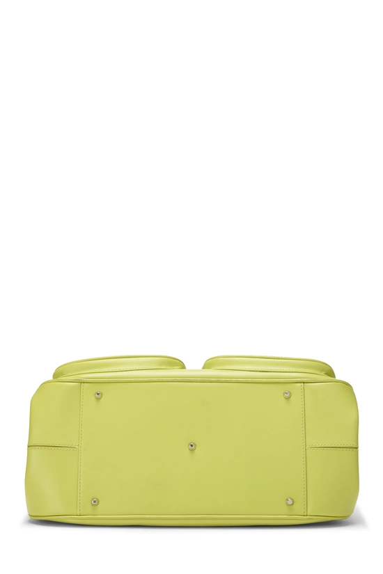 Green Calfskin Detective Satchel, , large image number 4
