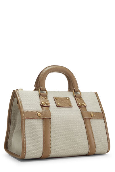 Beige Toile Trianon Canvas Sac Neverfull PM, , large
