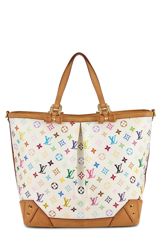 Takashi Murakami x Louis Vuitton White Monogram Multicolore Sharleen GM, , large image number 0