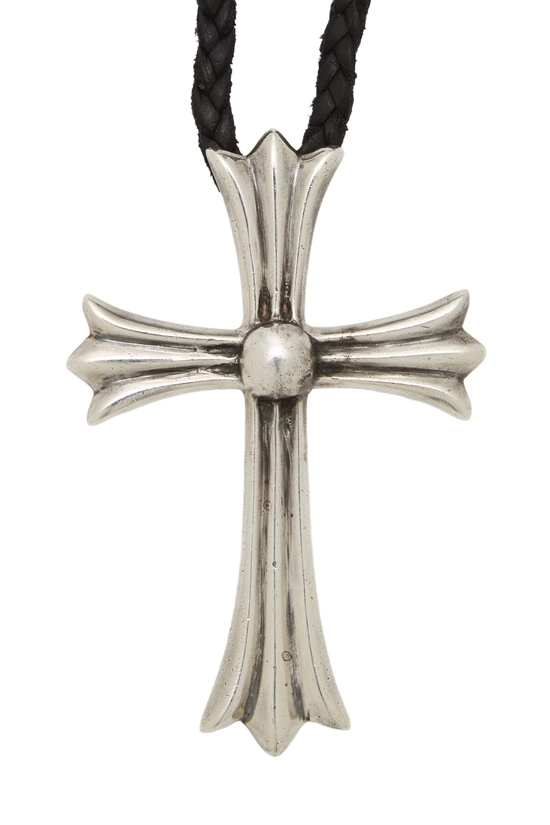 Sterling Silver Cross Necklace, , large image number 1