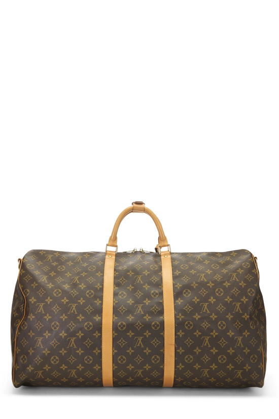 Monogram Canvas Keepall Bandouliere 60, , large image number 3