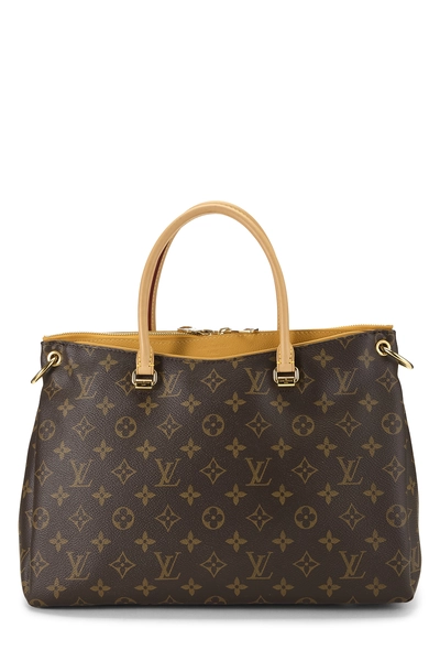 Yellow Monogram Canvas Pallas