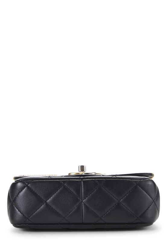 Black Lambskin Coco Clips Rectangular Flap Mini, , large image number 4