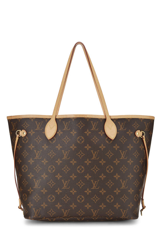 Red Monogram Canvas Neverfull MM NM, , large image number 0