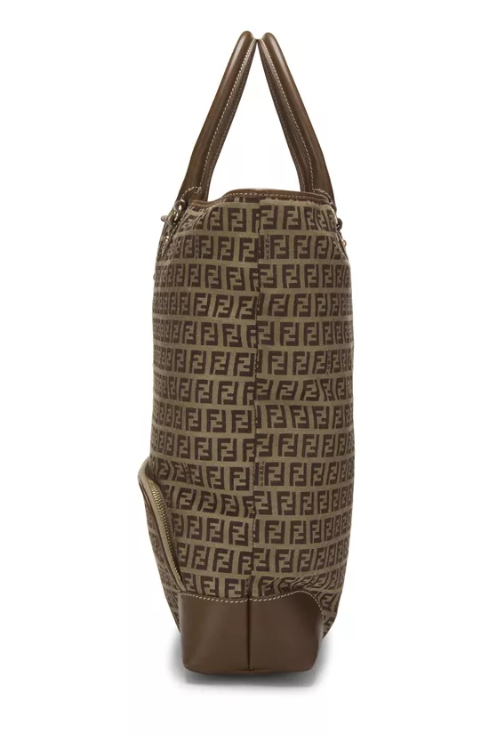 Brown Zucchino Canvas Tote, , large image number 2