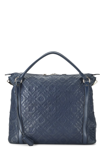 Louis Vuitton Navy Monogram Antheia Leather Ixia MM