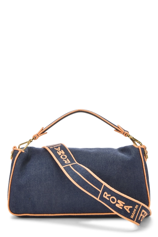 Blue Denim Convertible Baguette Large, , large image number 3
