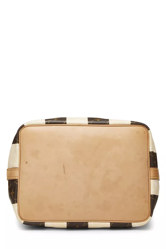 Monogram Canvas Cream Rayures No&eacute; Petite, , large image number 4