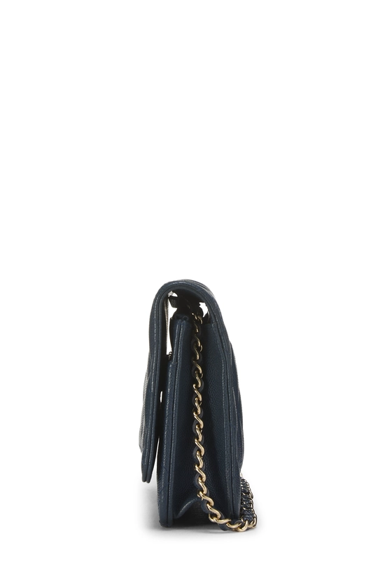 Blue Caviar Classic Quilted Wallet On Chain (WOC), , large image number 2