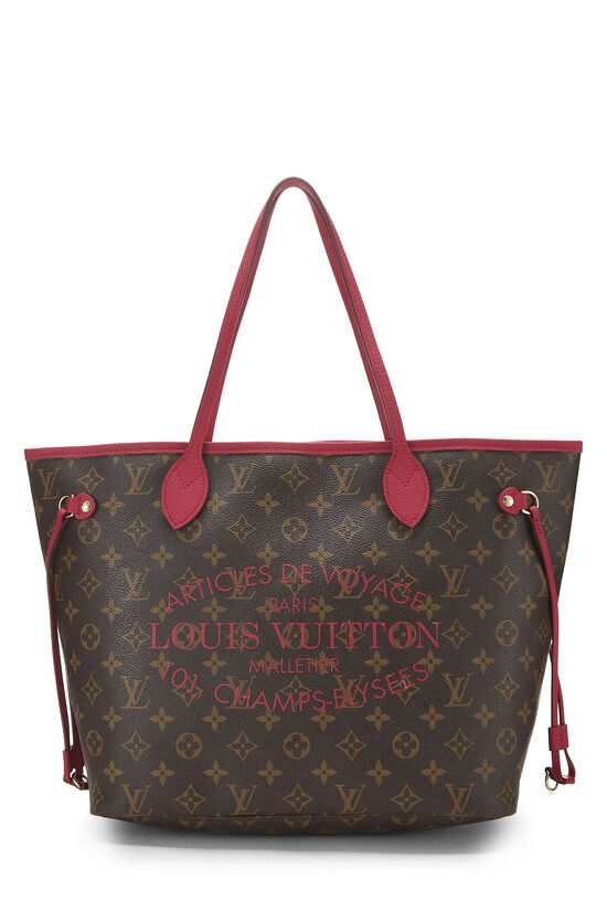 Louis Vuitton Pink Mauve Monogram Canvas Ikat Flower Neverfull MM  