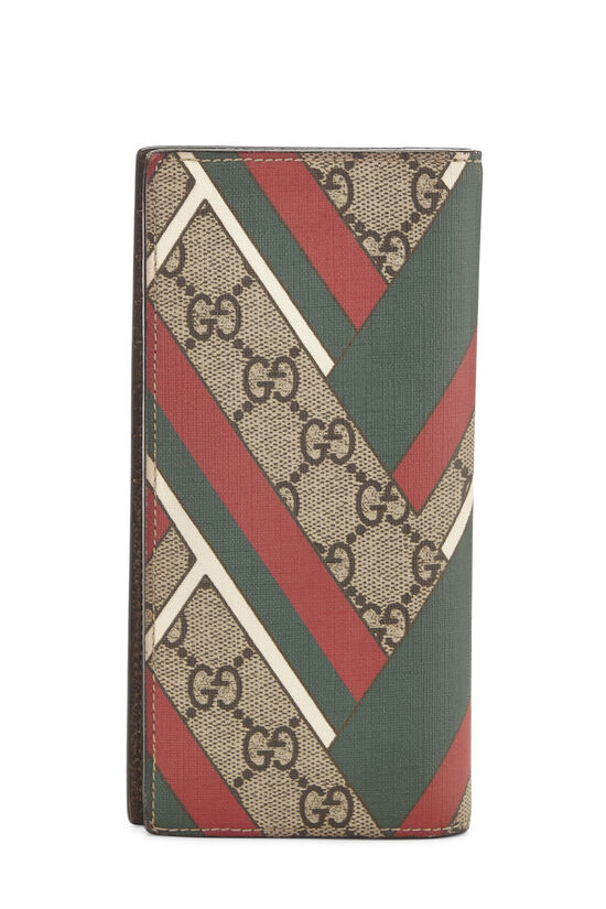 Gucci GG Single Flap Long Monogram Wallet GG-W0128P-0007