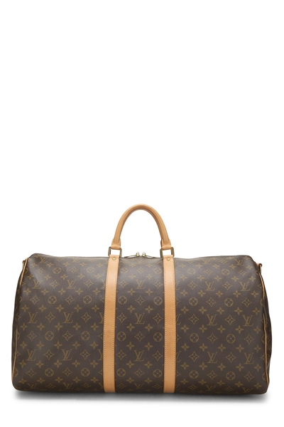 Monogram Canvas Keepall Bandouliere 55