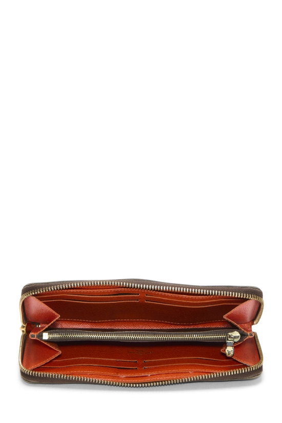 Orange Monogram Canvas Clemence Wallet, , large image number 3
