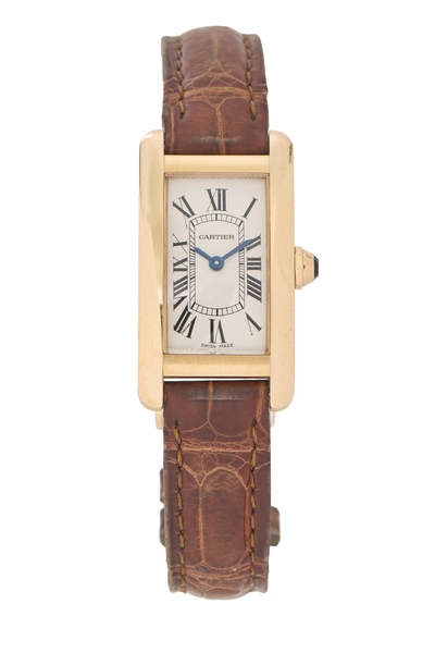 Gold Tank Am&eacute;ricaine Watch W2607456 19x35mm
