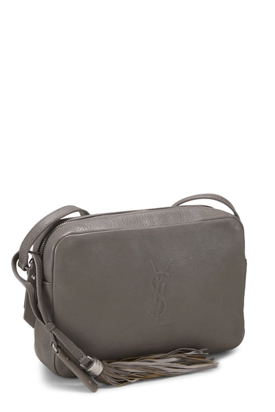 Grey Calfskin Lou Camera Bag, , large