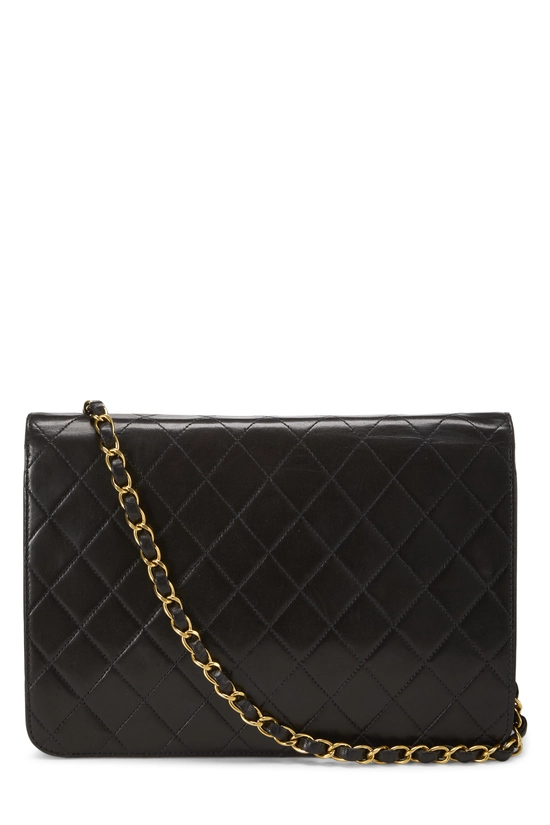Black Quilted Lambskin Ex Flap Medium, , large image number 3