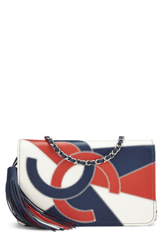 Chanel Multicolor Lambskin CC Tassel Wallet on Chain (WOC