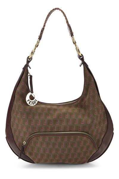 Brown Zucchino Canvas Hobo Mini