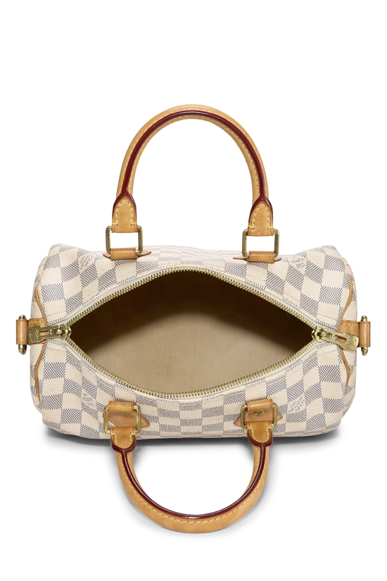 Damier Azur Speedy Bandouliere 25, , large image number 5