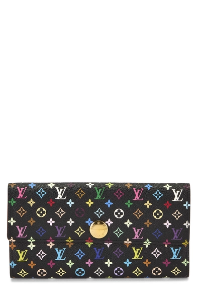 Takashi Murakami x Louis Vuitton Black Monogram Multicolore Sarah
