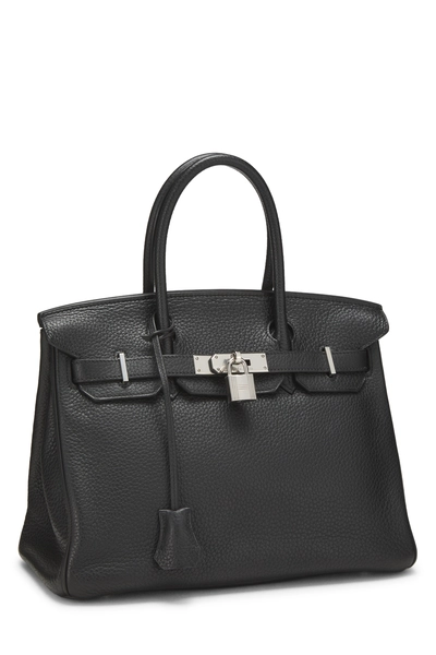 Black Clemence Birkin 30, , large
