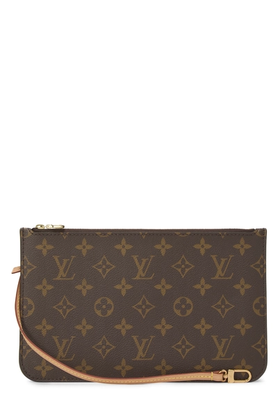 Monogram Canvas Neverfull Pouch MM NM