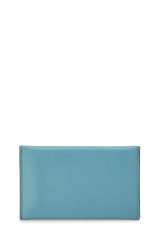 Blue Saffiano Card Holder, , large image number 2