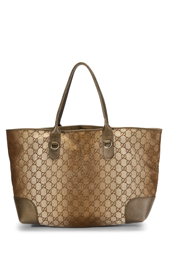 Gold GG Lurex Heart Bit Tote, , large image number 3