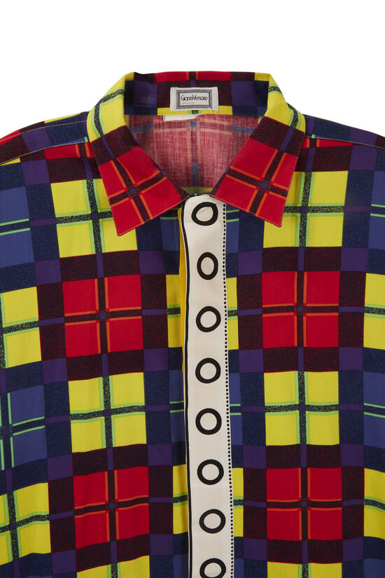 André Leon Talley Gianni Versace Multicolor Shirt, , large image number 2
