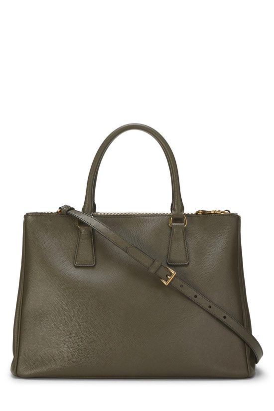 Green Saffiano Executive Tote Medium, , large image number 3