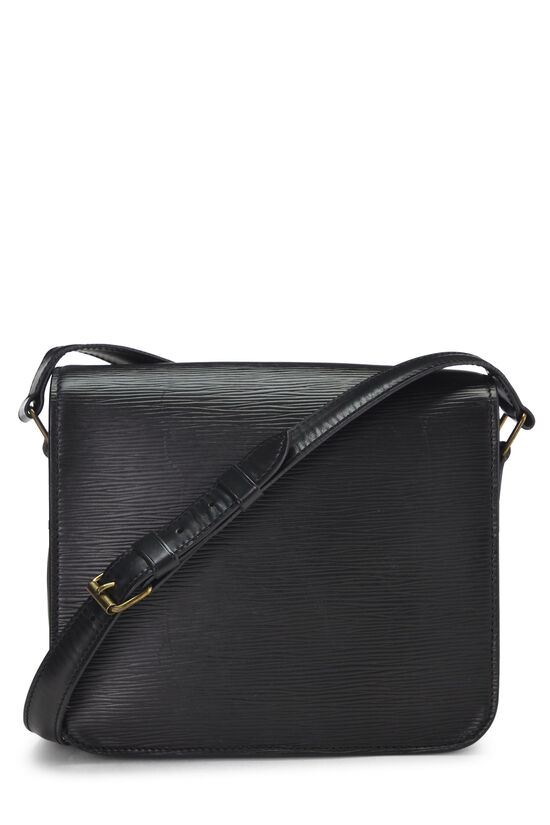 Louis Vuitton Black Epi Cartouchiere MM QJB088DWKA016 | WGACA 