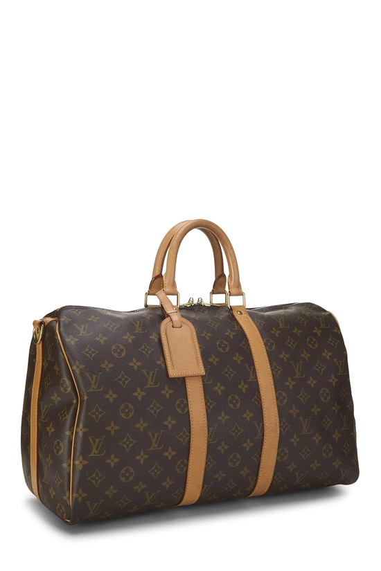 Monogram Canvas Keepall Bandouliere 45, , large image number 1
