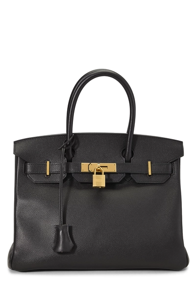 Black Epsom Birkin 30