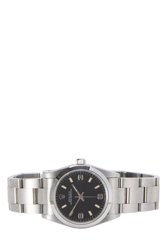 Black Stainless Steel Oyster Perpetual 67480 31mm, , large image number 2