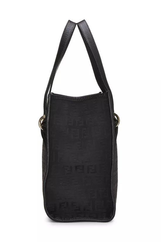 Black Zucchino Canvas Tote Small, , large image number 2