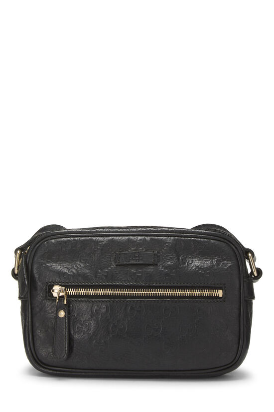 Black Guccissima Camera Crossbody, , large image number 0