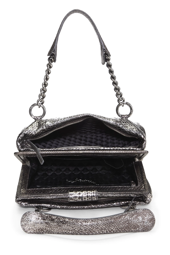 Silver Python Perfect Day Tote, , large image number 5