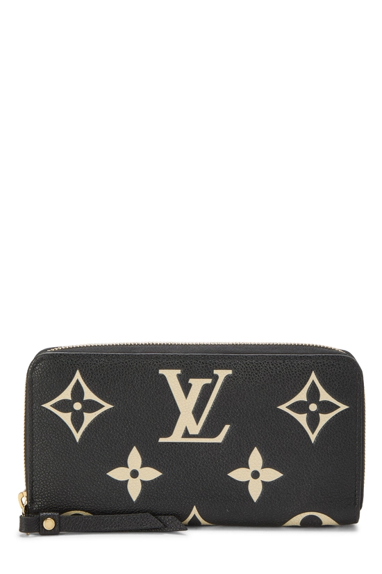 Black Giant Monogram Empreinte Zippy Continental, , large image number 0