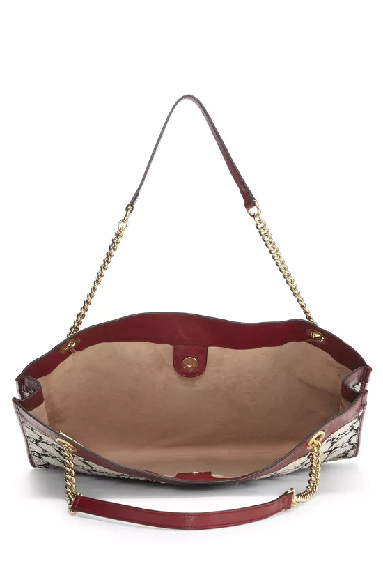 Multicolor Tweed Web Rajah Tote Large, , large image number 5