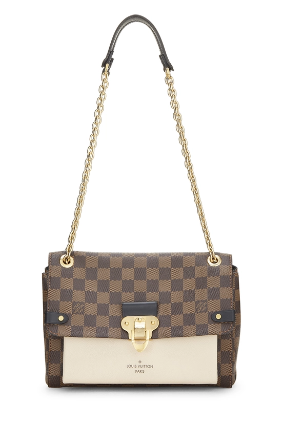 Beige Damier Ebene Vavin PM NM, , large image number 0