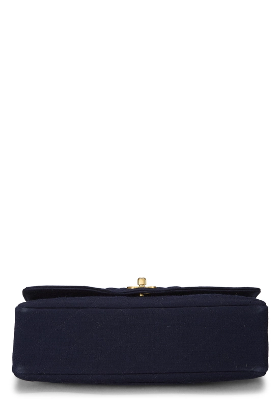 Navy Jersey Classic Double Flap Medium, , large image number 4