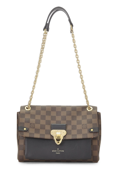 Louis Vuitton Black Damier Ebene Vavin PM NM