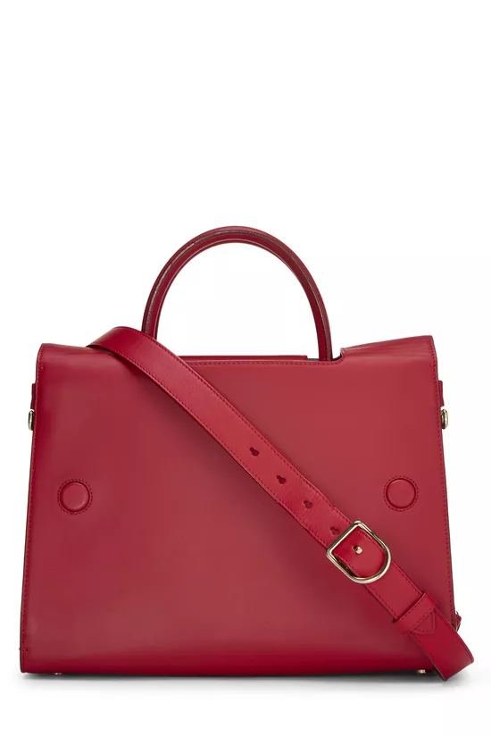 Red Calfskin Diorever Medium, , large image number 3