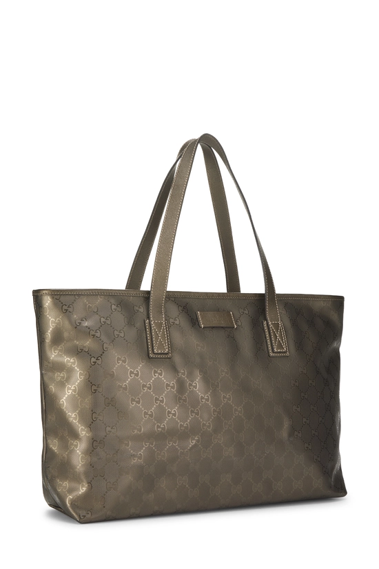 Gold GG Imprime Supreme Tote, , large image number 1